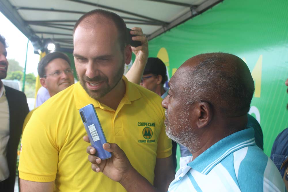 Eduardo Bolsonaro em Conceição do Jacuípe