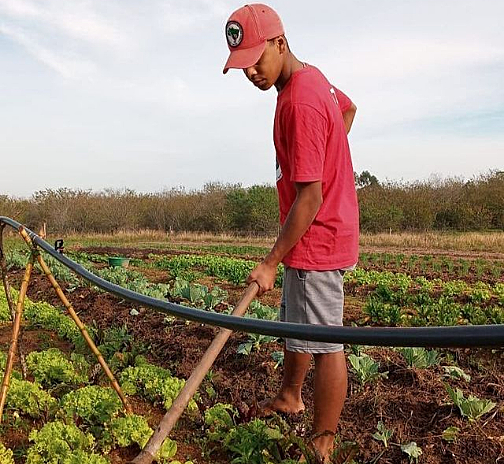 Leandro Ribeiro faz parte da Juventude Sem Terra e conversou com o BdF RS sobre como é ser um jovem rural no RS e no Brasil de hoje 