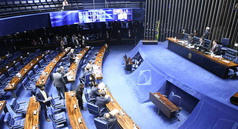 Plenário do Senado Federal, em Brasília (DF) JEFFERSON RUDY/AGÊNCIA SENADO 