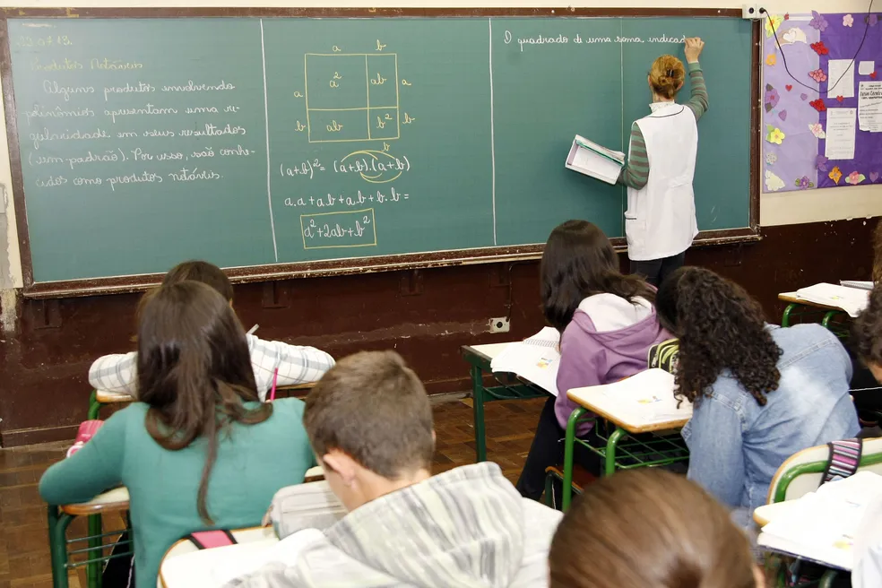 Dados do Saeb mostram defasagem em aprendizagem de matemática  Foto: Seed