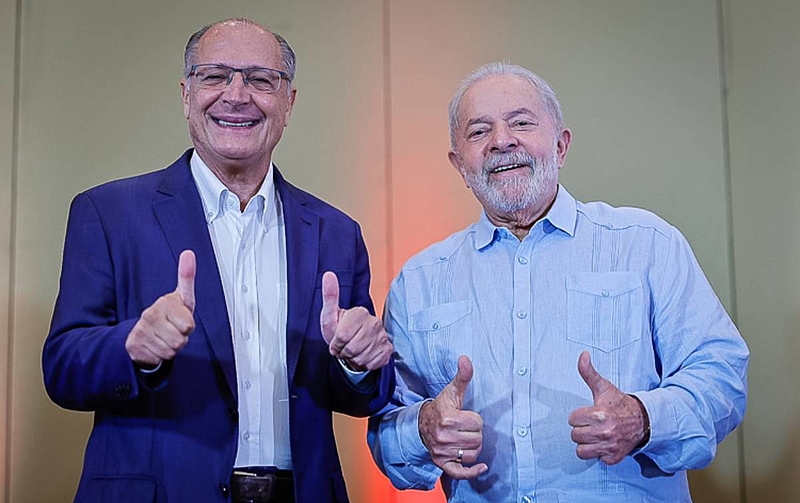 Alckmin e Lula: posse em 1° de janeiro contará com grande participação popular - Ricardo Stuckert