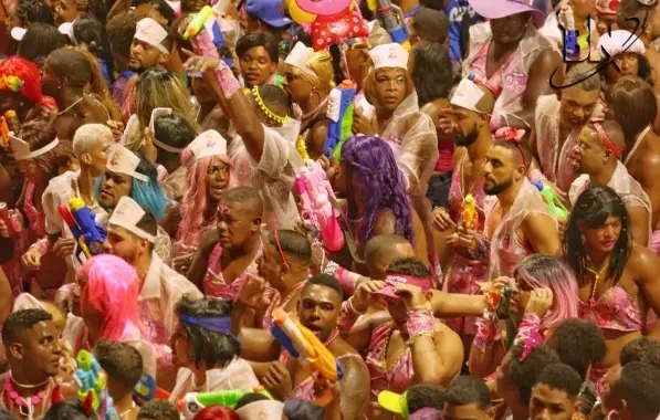 As Muquiranas no Campo Grande no Carnaval de 2023 Fotos: Moskow/Bahia Notícias