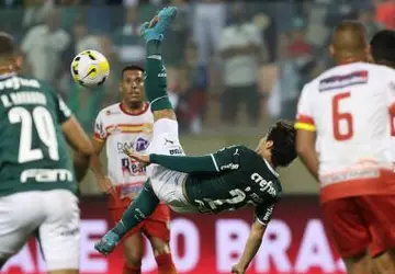 Juazeirense cede virada e perde para o Palmeiras pela Copa do Brasil