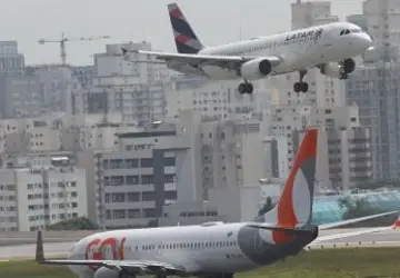 Movimentação de aviões no Aeroporto de Congonhas em São Paulo Renato S. Cerqueira/ Agência Estado