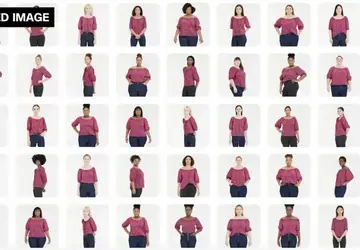 Recurso de teste virtual do Google usa IA generativa para mostrar roupas em ampla seleção de tipos de corpos Google