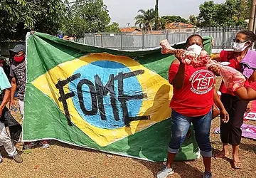Mais de 33 milhões de pessoas passaram fome durante a pandemia no Brasil - Scarlett Rocha