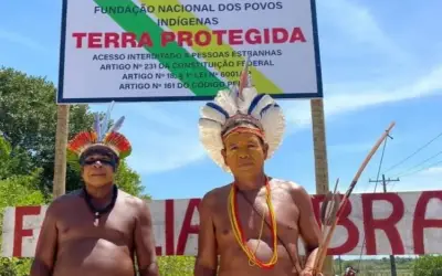Área submetida a demarcação indígena vai a leilão no extremo sul baiano e comunidade protesta contra ação
