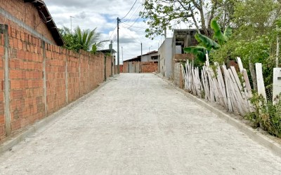 Conceição do Jacuípe: Prefeitura conclui Obras de Pavimentação das Transversais da Clarinha no Distrito do Picado